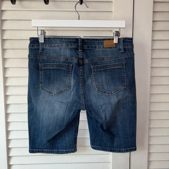 Judy Blue Bermuda Shorts JB1510 Size Large USA Denim Jean Shorts - Picture 5 of 6